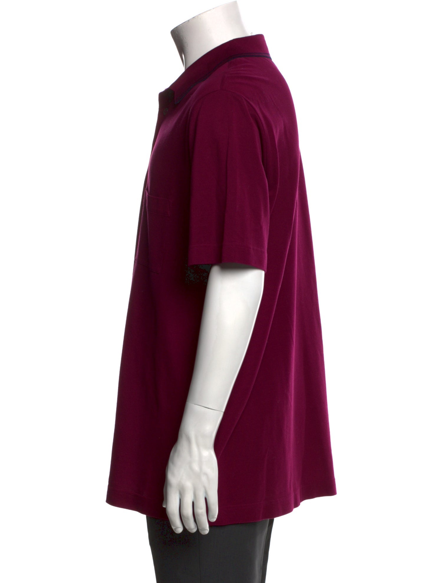 Hermès Crew Neck Short Sleeve Polo Shirt