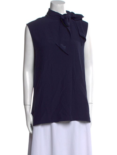 Hermès Silk Mock Neck Sweatshirt