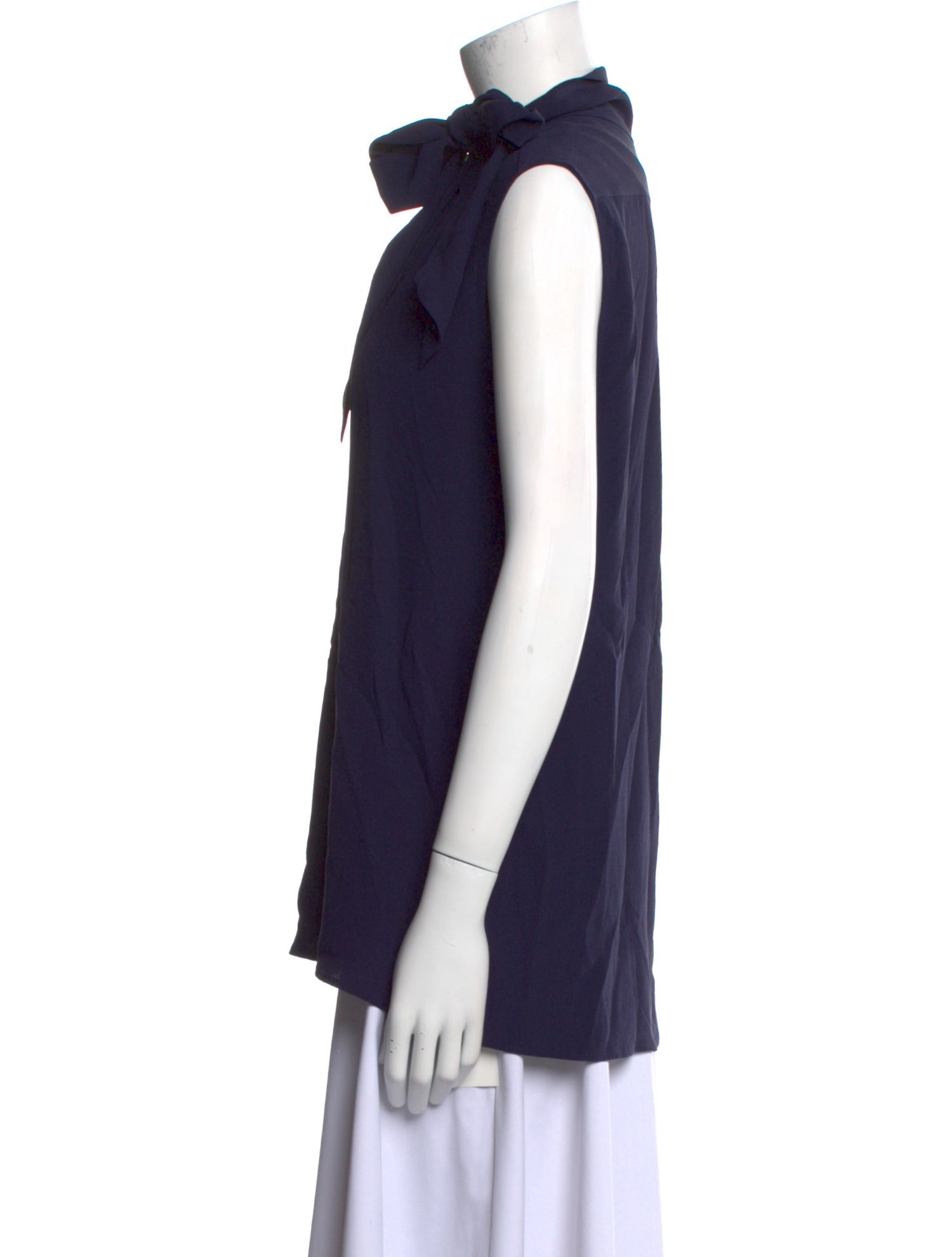 Hermès Silk Mock Neck Sweatshirt