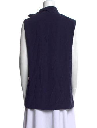 Hermès Silk Mock Neck Sweatshirt