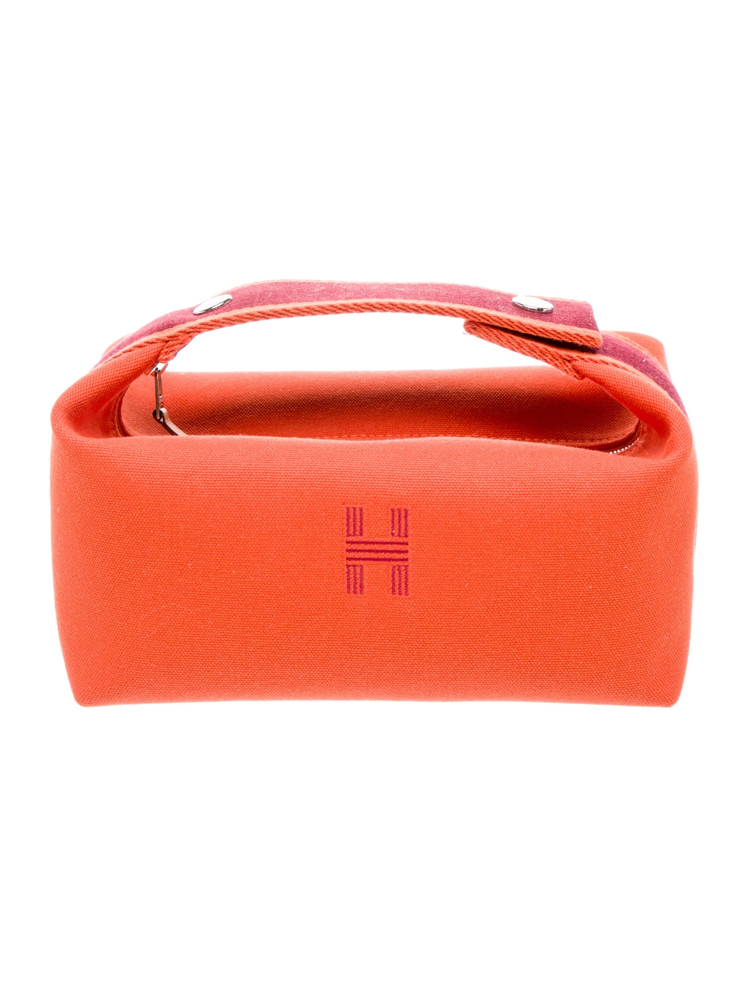 Hermès Small Toile Bride-A-Brac Case