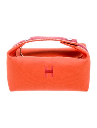 Hermès Small Toile Bride-A-Brac Case