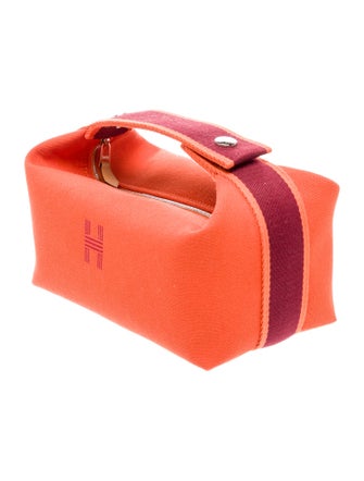 Hermès Small Toile Bride-A-Brac Case