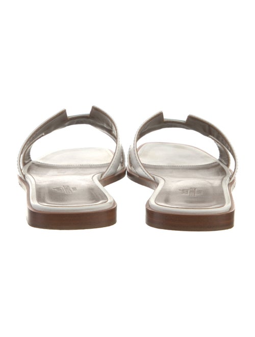 Hermès Oran Leather Slides