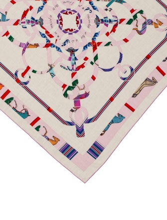 Hermès Eperon d'Or et Tenues de Jour Cashmere Shawl