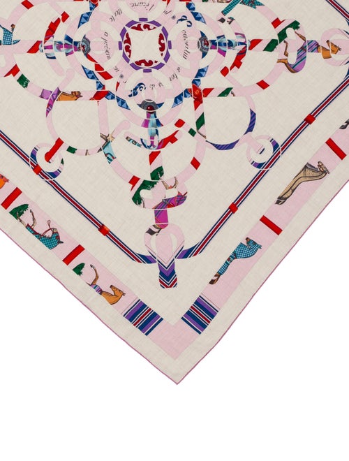 Hermès Eperon d'Or et Tenues de Jour Cashmere Shawl