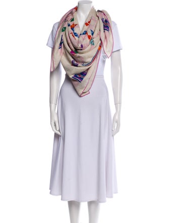 Hermès Eperon d'Or et Tenues de Jour Cashmere Shawl