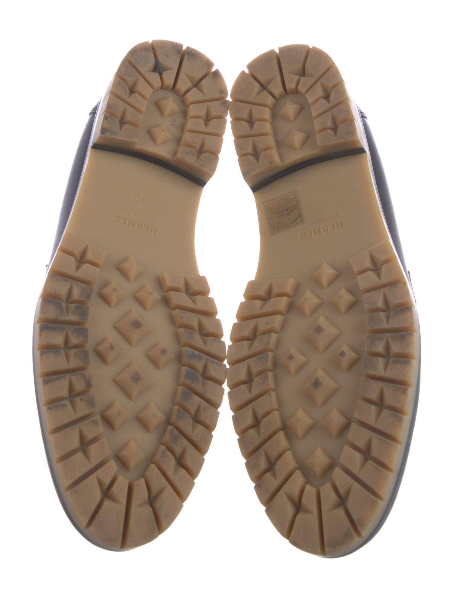 Hermès Gregoire H Logo Loafers