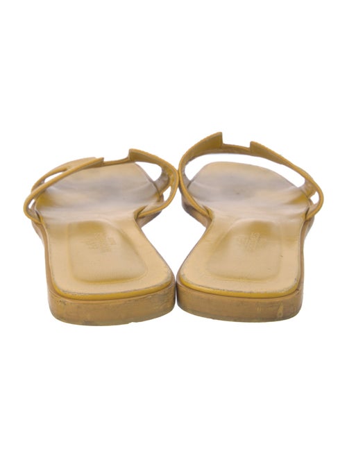 Hermès Oran Leather Slides