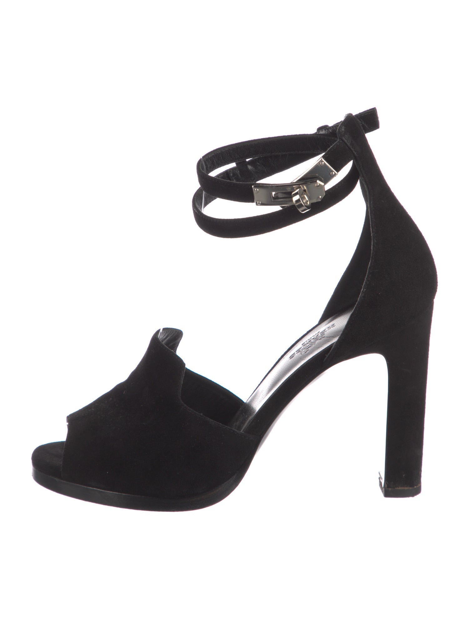 Hermès Nina Suede Sandals