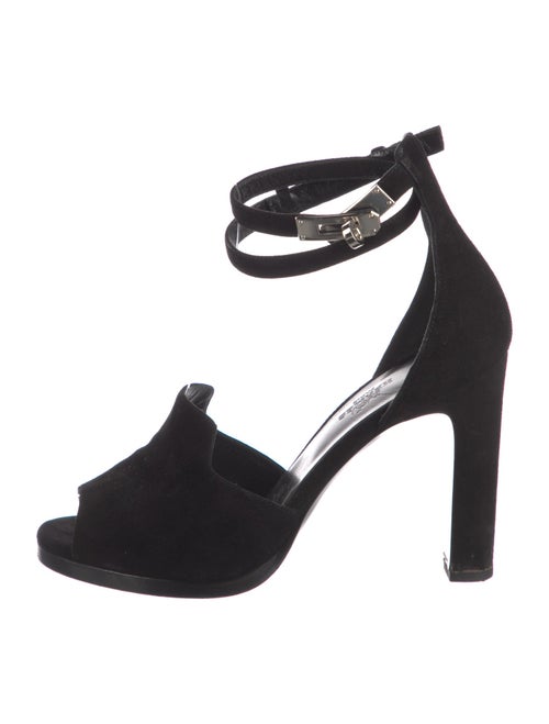 Hermès Nina Suede Sandals