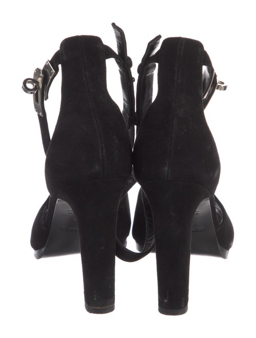 Hermès Nina Suede Sandals