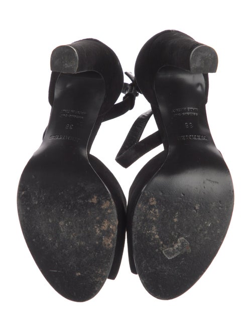 Hermès Nina Suede Sandals