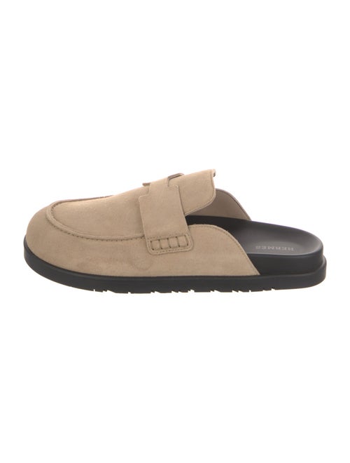Hermès Go Suede Mules
