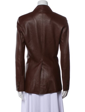 Hermès Leather Coat