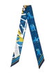 Hermès Les Nouveaux Amoureux de Paris Silk Twilly Scarf
