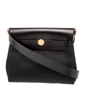 Hermès 2025 Toile & Vache Hunter Mini Herbag Zip 20