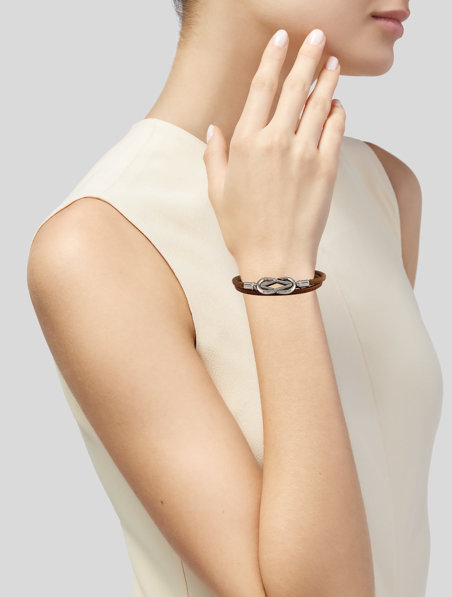 Hermès Atame Double Tour Wrap Bracelet