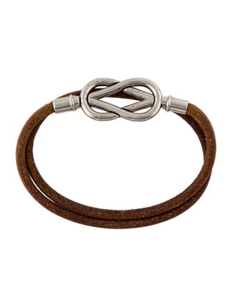 Hermès Atame Double Tour Wrap Bracelet