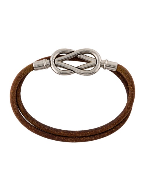 Hermès Atame Double Tour Wrap Bracelet