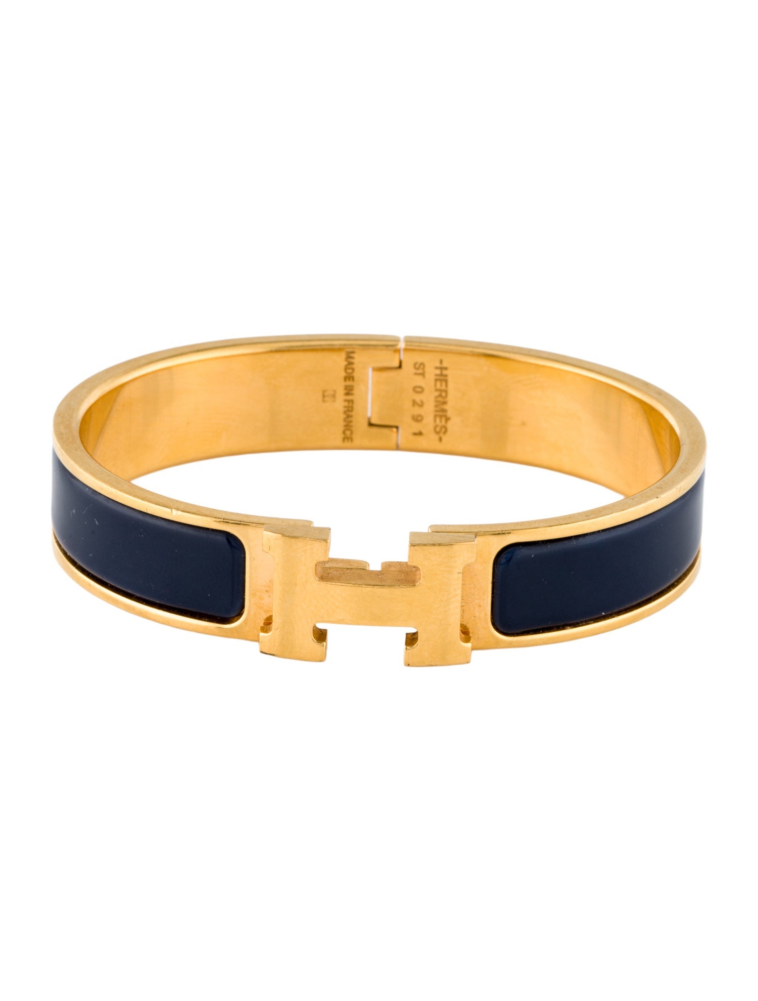 Hermès Enamel Clic H Bracelet