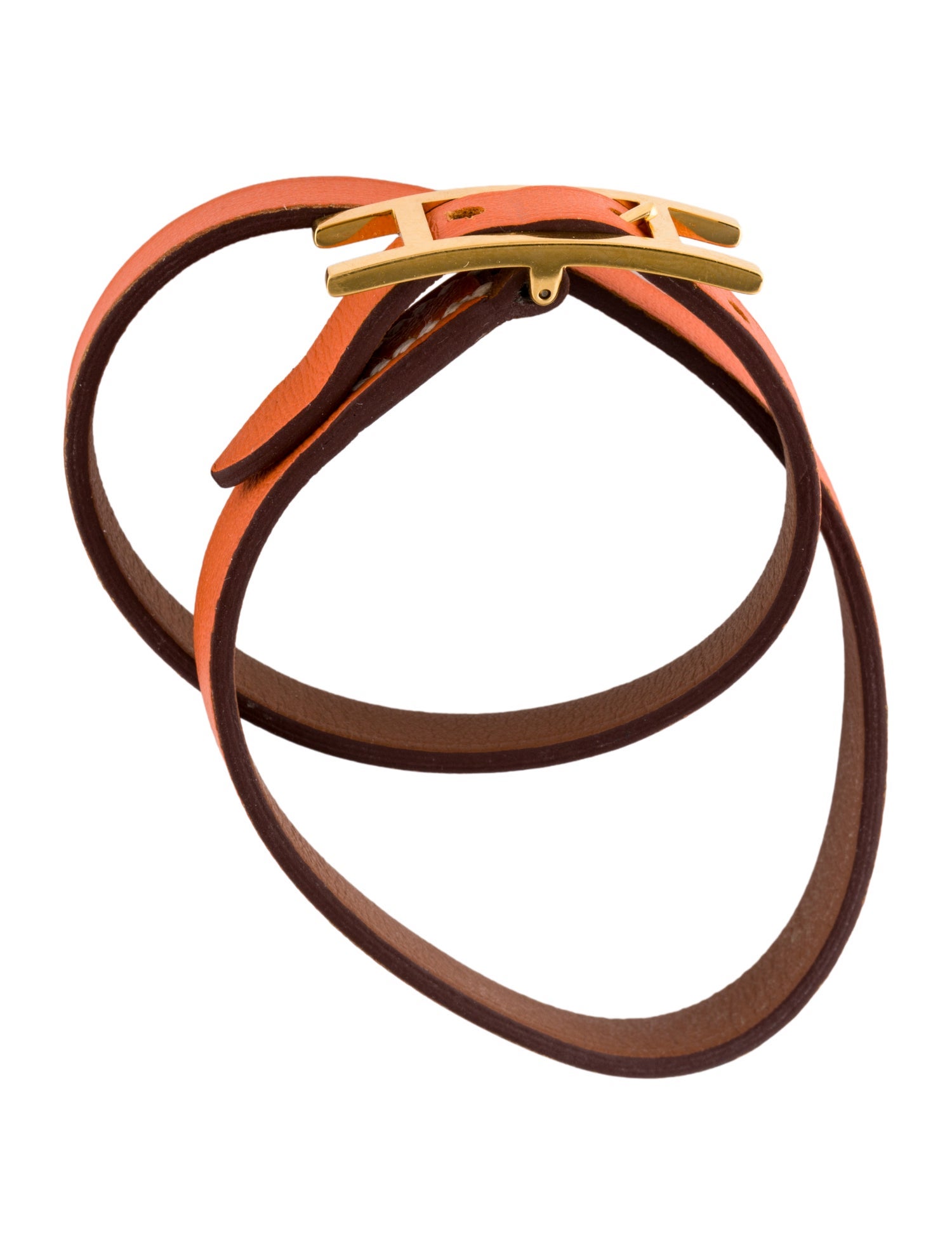 Hermès Behapi Double Tour Wrap Bracelet