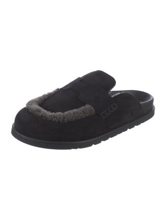 Hermès Go Suede Slippers