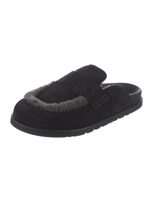 Hermès Go Suede Slippers