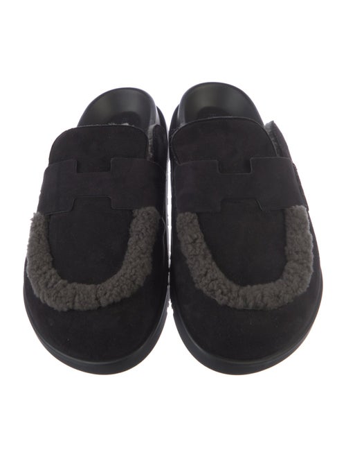 Hermès Go Suede Slippers