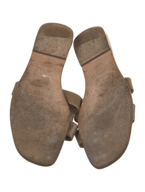 Hermès Oran H Logo Mules