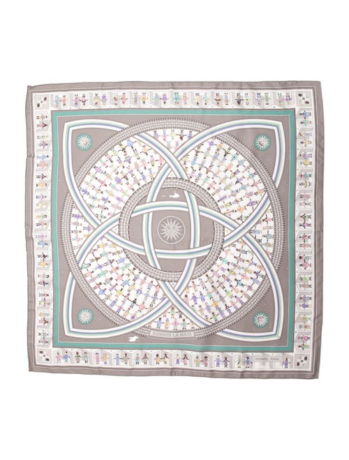 Hermès Donner La Main Silk Scarf