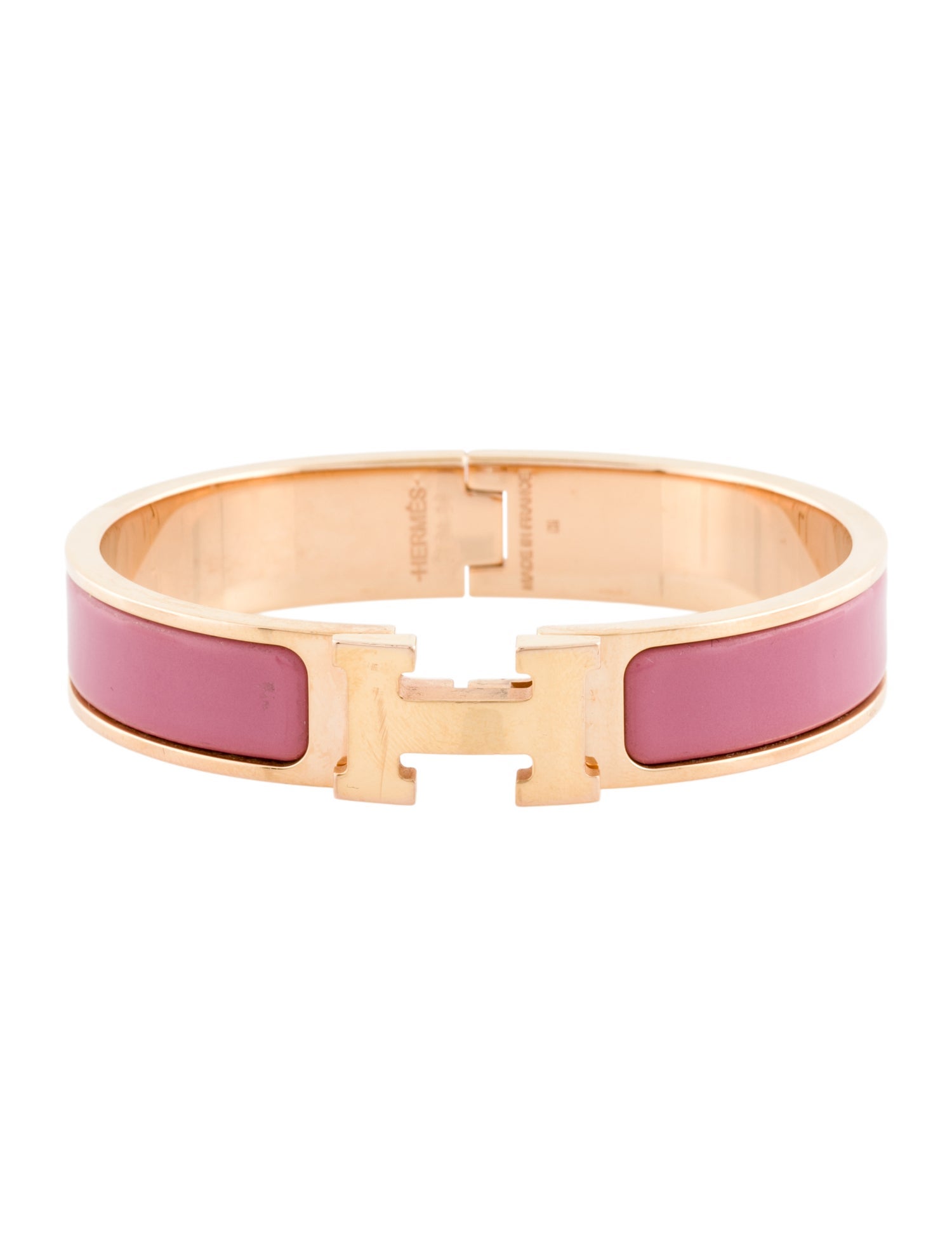 Hermès Clic H Bangle Bracelet