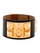 Hermès Leather Collier de Chien Wrap Bracelet
