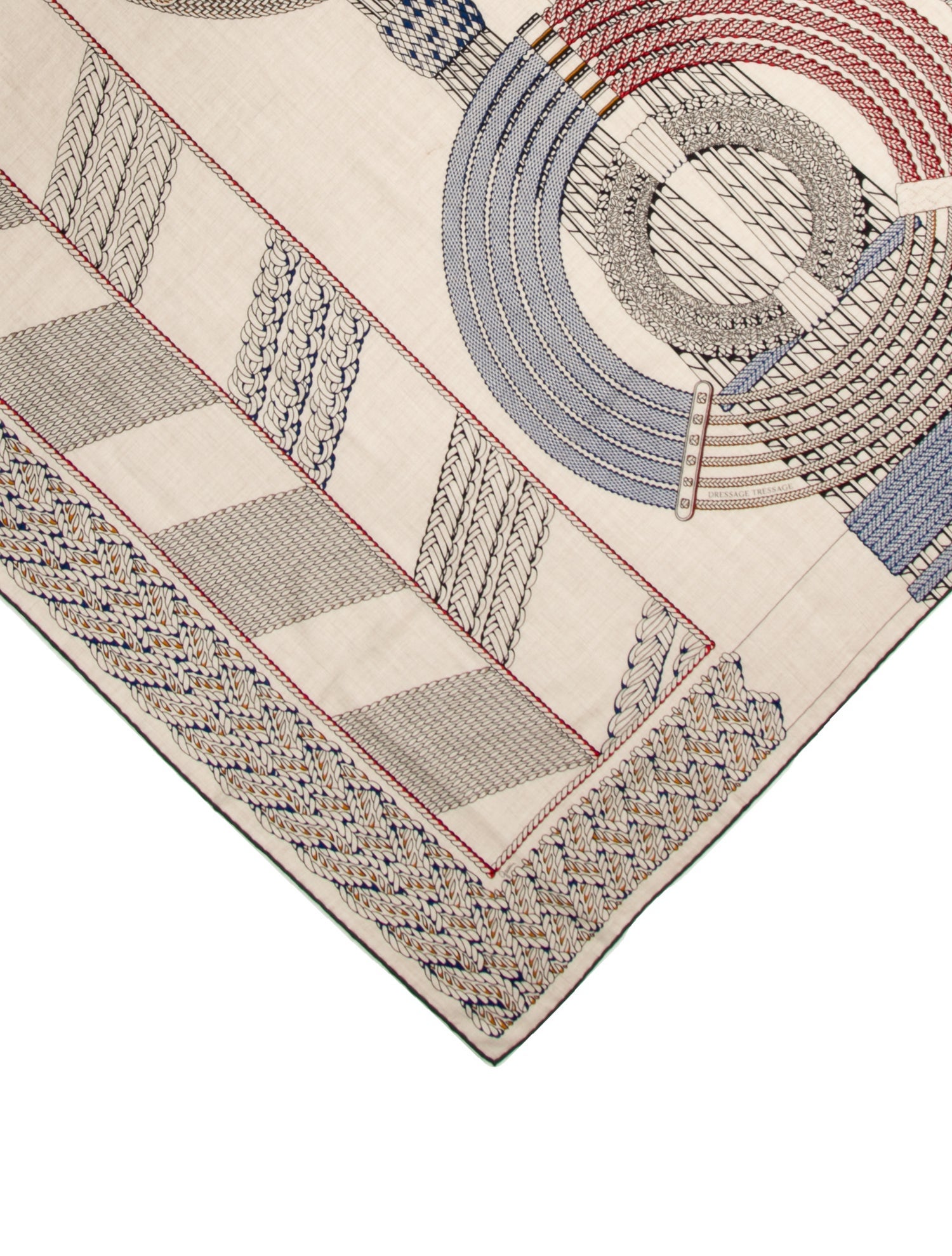 Hermès Dressage Tressage Cashmere Shawl