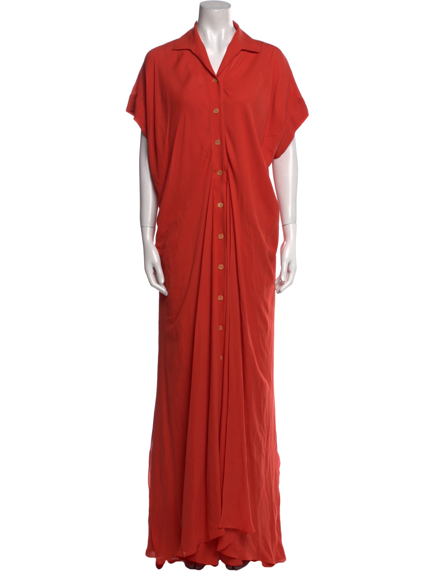 Hermès Silk Long Dress