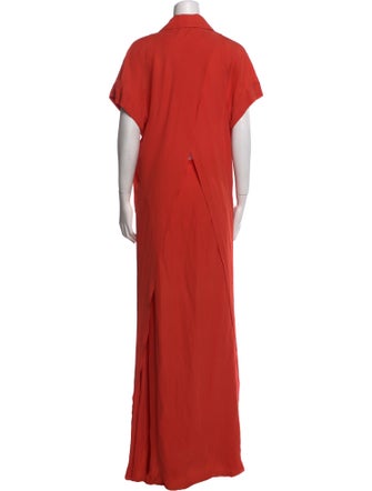 Hermès Silk Long Dress