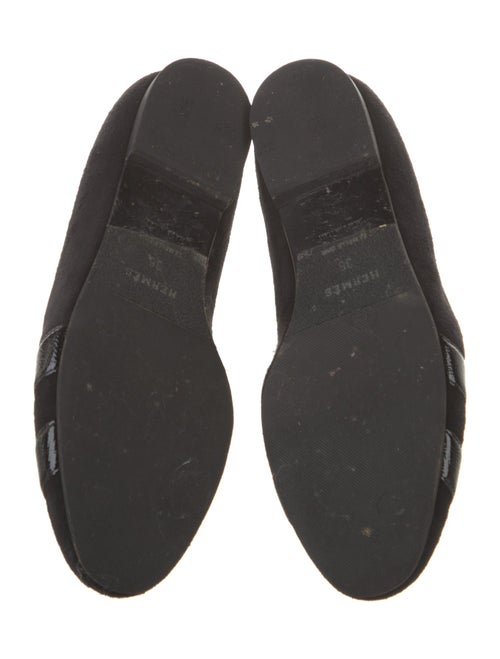 Hermès Nice H Logo Flats