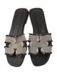 Hermès Oran Leather Slides