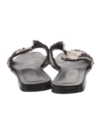 Hermès Oran Leather Slides