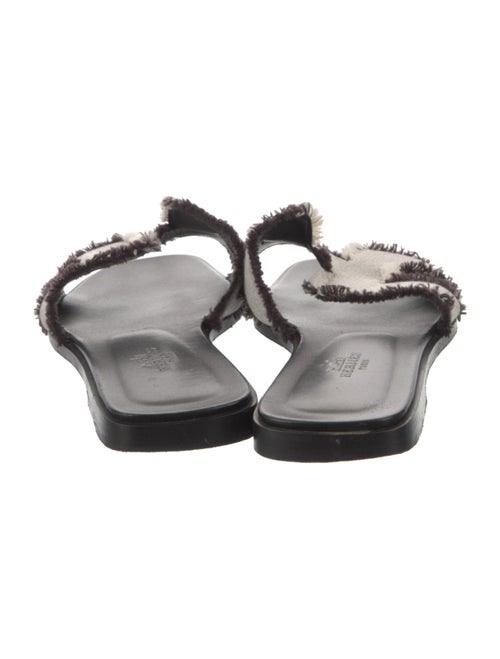 Hermès Oran Leather Slides