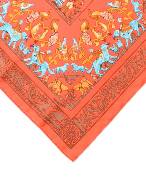 Hermès Early America Silk Scarf