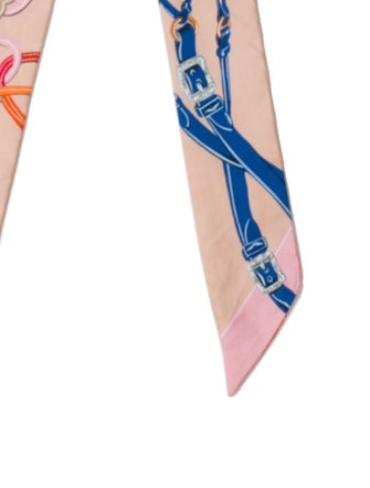 Hermès Brides de Gala Silk Twilly Scarf