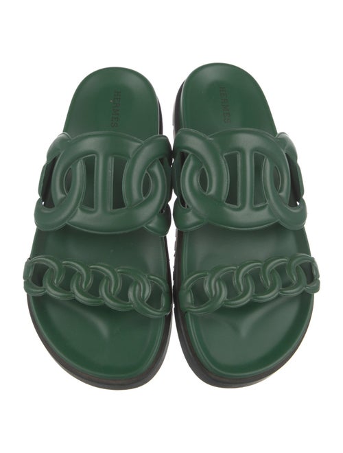 Hermès Extra Chaîne d'Ancre Insignia Slides