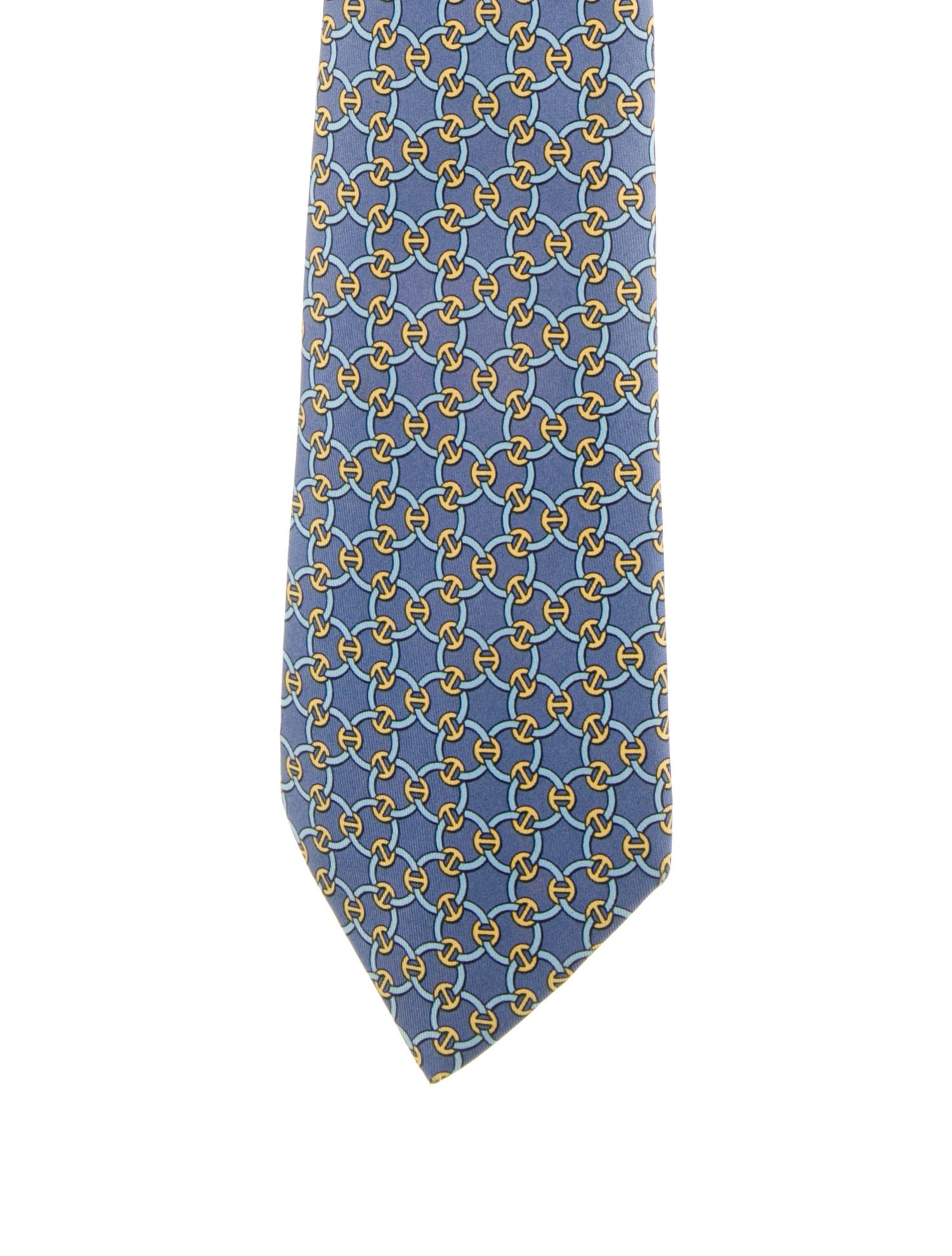 Hermès Silk Patterned Tie