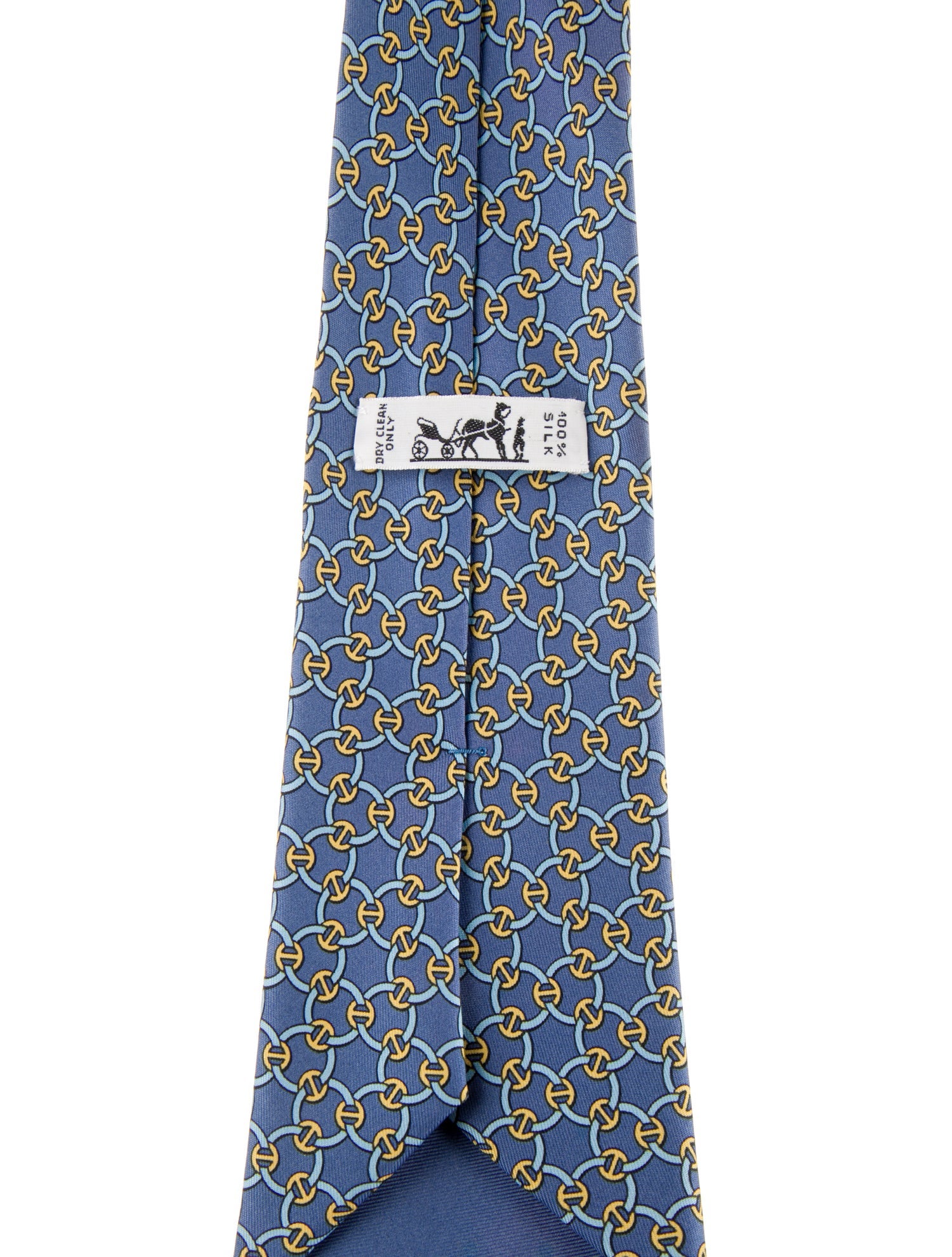 Hermès Silk Patterned Tie