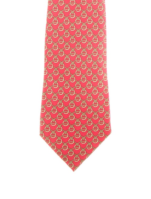 Hermès Silk Patterned Tie