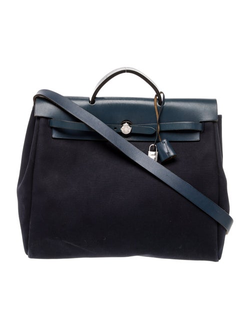 Hermès Toile & Vache Hunter Herbag 39