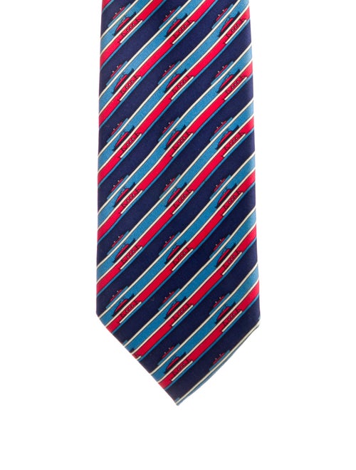 Hermès Silk Pattern Tie