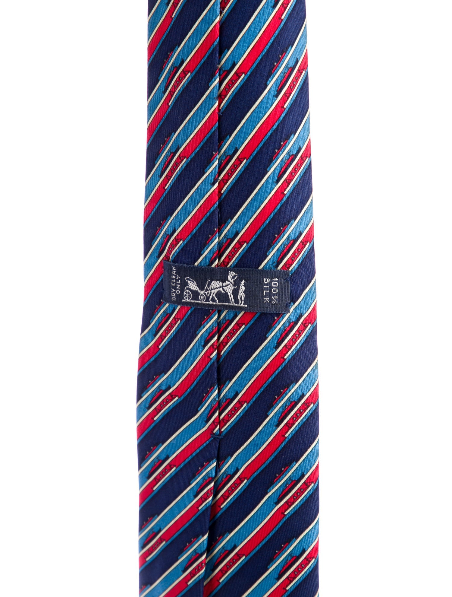 Hermès Silk Pattern Tie