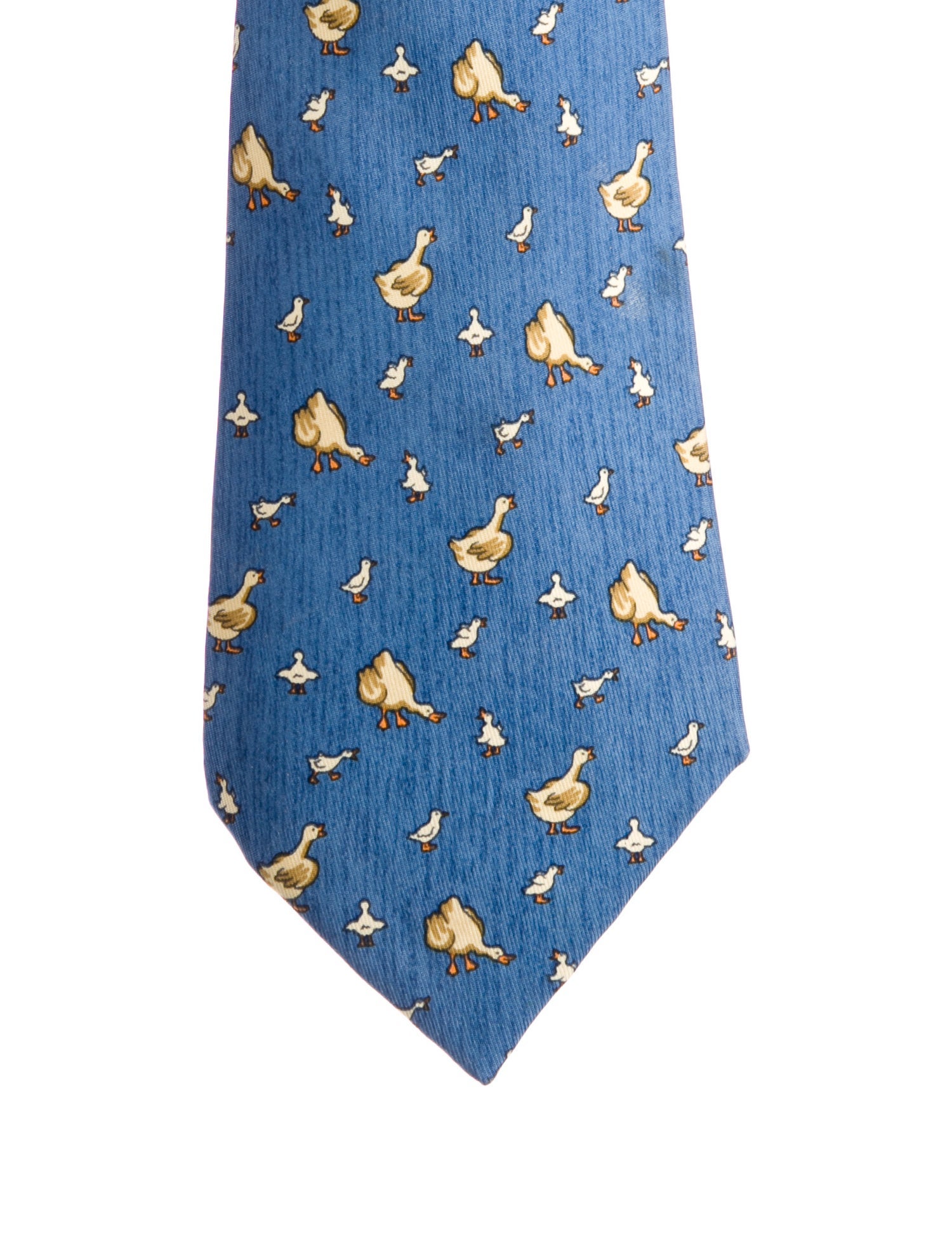 Hermès Silk Patterned Tie